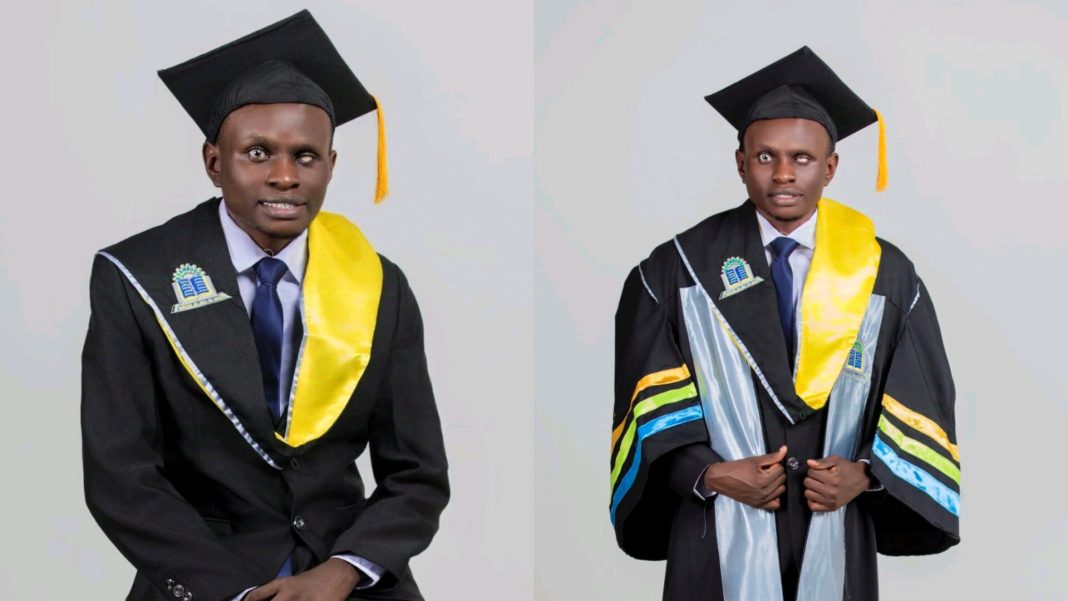 Steven Opakrwot: Student Who Lost Eyesight During Surgery Graduates With First-class Degree